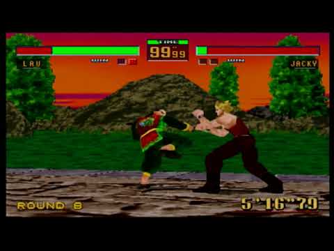 VIRTUA FIGHTER 2 [3] Arcade Mode/LAU.