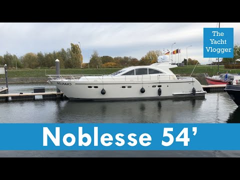 A MODERN INTERIOR INSIDE THIS 16 METER NOBLESSE | #VLOG 3