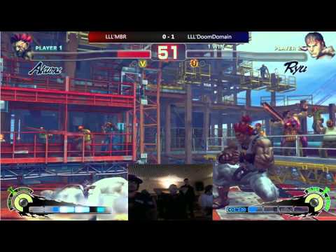 RSD The Fighting LLL'MBR (Akuma) vs LLL'DoomDomain (Ryu) sf4 Grand Final