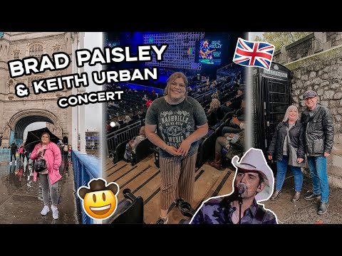 Brad Paisley + Keith Urban Concert Engagement! 💍🤠 Visiting the Tower of London 🇬🇧