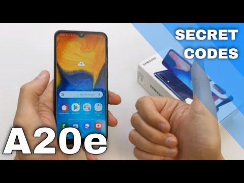 SAMSUNG Galaxy A20e Secret Codes - TIPS & TRICKS