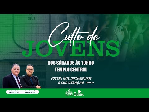 CULTO DE JOVENS -  AD SÃO LUÍS GONZAGA-MA  24/01/2026