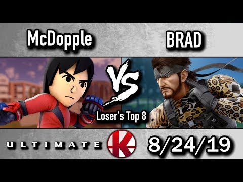 McDopple (Ganon/Mii Brawler) vs. BRAD (Snake) - Loser's Top 8