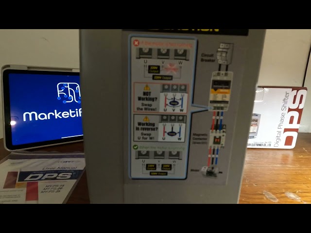 Vídeo relacionado con Srliya Convertidor de Fase Digital Convertidor Monofásico a Trifásico Desplazador de Fase Digital Industrial para Uso Residencial y Comercial