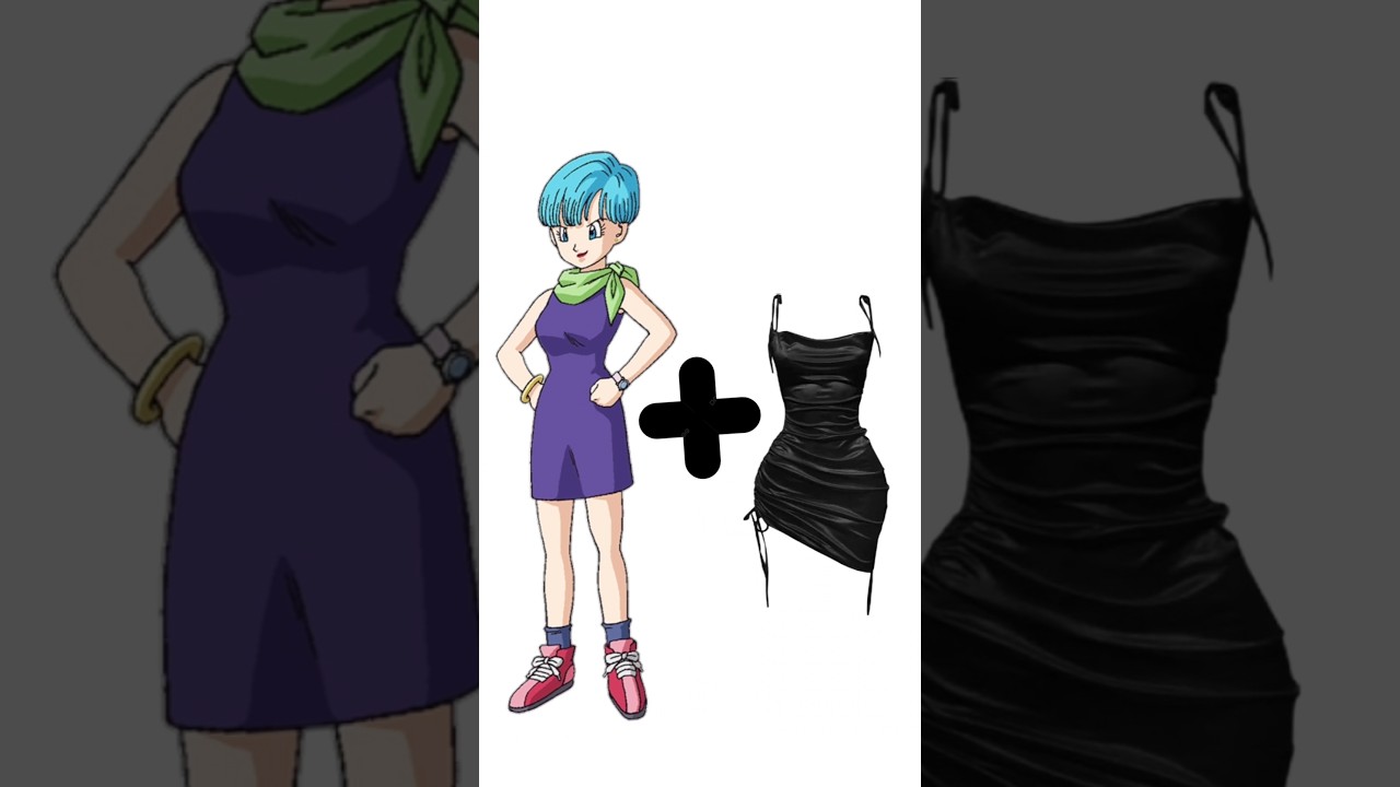 Bulma~cha in party dress ✨🙀 #bulma #vegeta