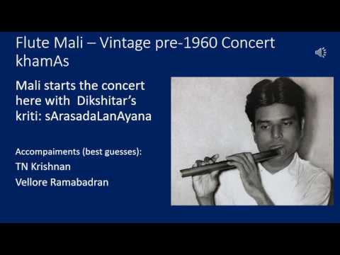 Flute Mali   Vintage pre 1960 concert   khamAs