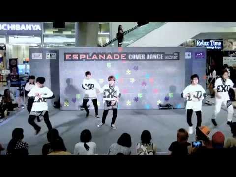 140518 ShiNKi cover EXO - Growl + Overdose (Short Ver.) @Esplanade Cover Dance Contest (Audition)