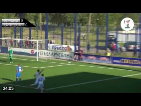 Победный гол Сергея Корсака в ворота «Витебска»