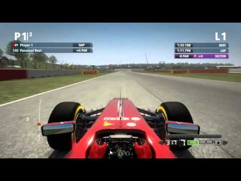 Fernando Alonso  onboard Silverstone  lap Ferrari  F138 F1 2013