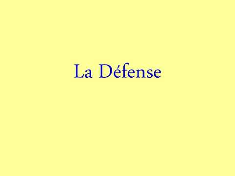 How to say La Defense correctly