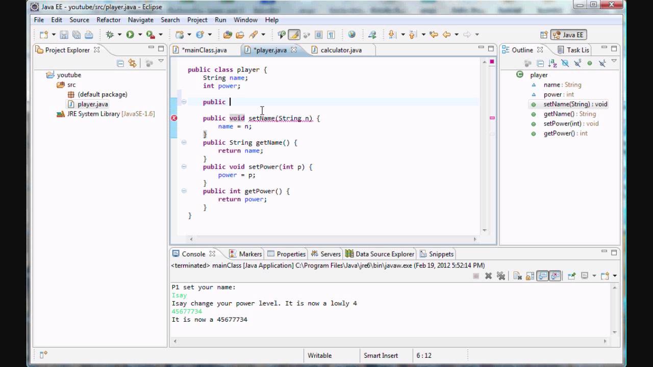 Java Programming - 15 - Constructors