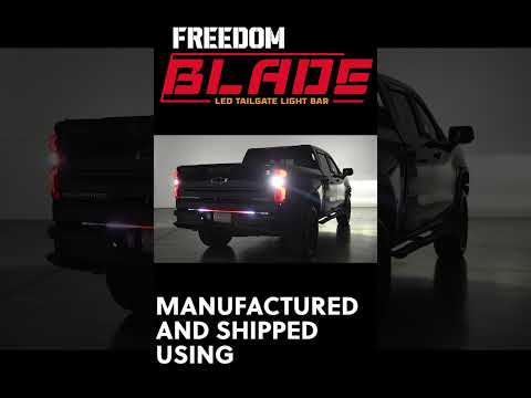 The BEST Tailgate Light bar is the Putco Freedom Blade #shorts