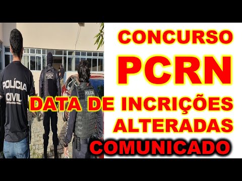 Concurso PC-RN 2020 DATA DAS INSCRIÇÕES ALTERADAS VEJA ESSE ALERTA e DICAS INCRÍVEIS PARA PROVA #FGV
