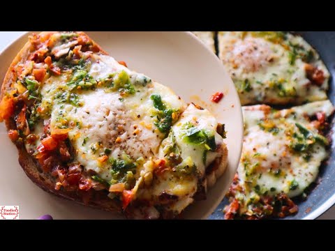 Spicy, Cheesy & Tasty Breakfast in 5 minutes! A New Breakfast That Melts in Your Mouth! Egg & Bread