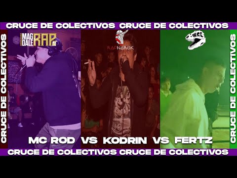 MC ROD (MDR) VS KODRIN (RPK) VS FERTZ (RPT) - FILTROS - MAGDALERAP - CRUCE DE COLECTIVOS 2022