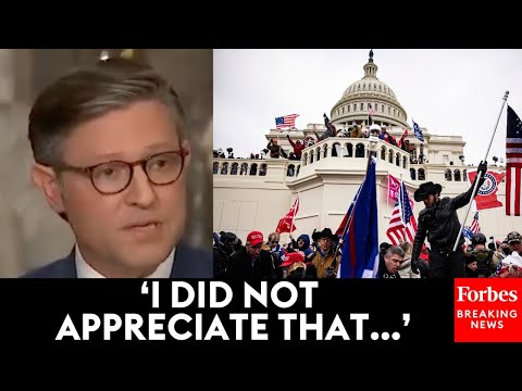 'I Was Very Angry': Mike Johnson Shreds CR Provision Allowing GOP Senators Probed Over J6 To Sue DOJ