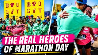 THE SIDE OF MARATHONS YOU NEVER SEE