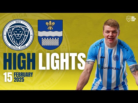 15.02.2025 Riga Futsal Club vs. Daugavpils FS I Highlights
