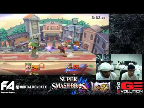 Game EVO 2nd Qualifier SSB4: Zolain (Mario) vs Snick (Fox, C. Falcon) - WF