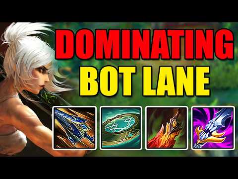 Rank 1 Riven Main DOMINATES Bot Lane – Challenger Hard Carry