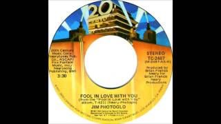Jim Photoglo * Fool in Love with You (#25, 1981)  HQ