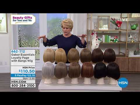 Gabor Essentials Loyalty Page with Bangs HeatFriendly Wig