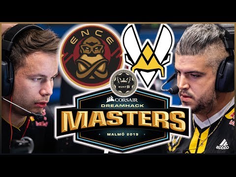 ENCE vs Vitality - DreamHack Masters Malmö 2019 Highlights * Dust2