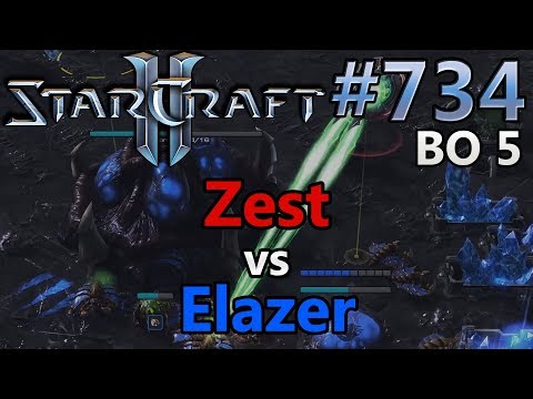 StarCraft 2 - Replay-Cast #734 - Zest (P) vs  Elazer (Z) - IEM South Korea [German]