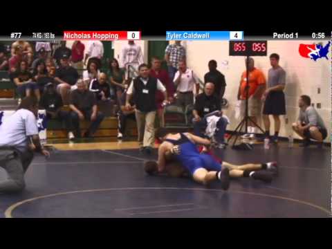 Sunkist Freestyle 74kg - Tyler Caldwell vs. Nick Hopping