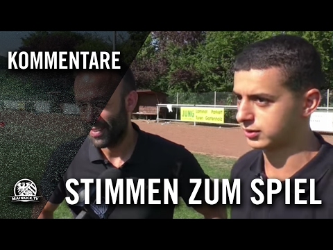 N. Sahin, A. Fachat (beide Friedberg) & Murat Sejdovic (Sandzak FFM) - Die Stimmen zum Spiel