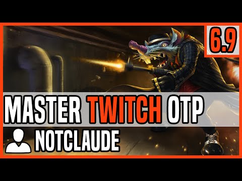 Patch 6.9 Twitch ADC OTP  - Matchup: Ezreal - Ranked Master NA