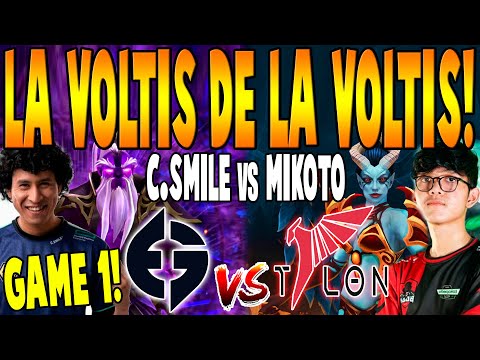 EG vs TALON [GAME 1] BO2 - La VOLTIS de la VOLTIS! "C.SMILE vs MIKOTO" - LIMA MAJOR 2023 DOTA 2