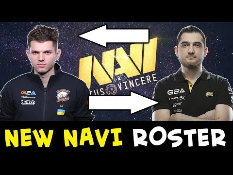 New NaVi roster — new position 4 Lil