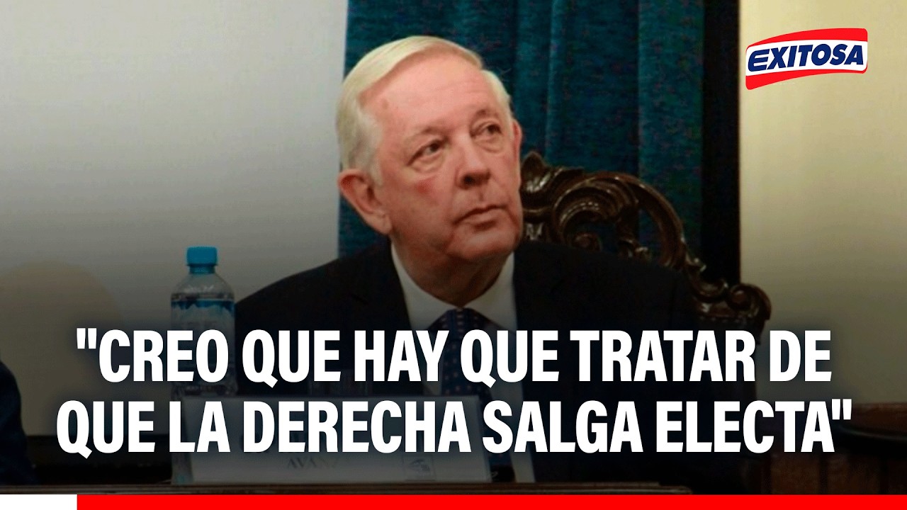 🔴🔵 Javier Cipriani: "Creo que hay que tratar de que la derecha salga electa"