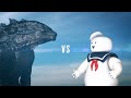 Godzilla Vs Stay Puft Marshmallow Man Who Wins