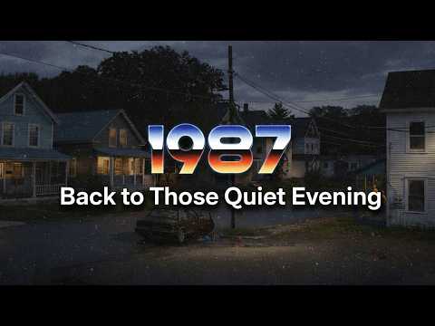 BACK TO 1987 — Back to Those Quiet Evening // 80s Suburban Nostalgia Dreamwave Memory Mix