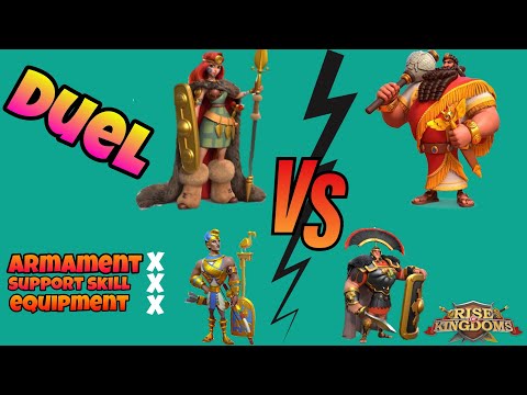 Duel Boudica/Ramesses II vs Sargon/Scipio(p) ROK