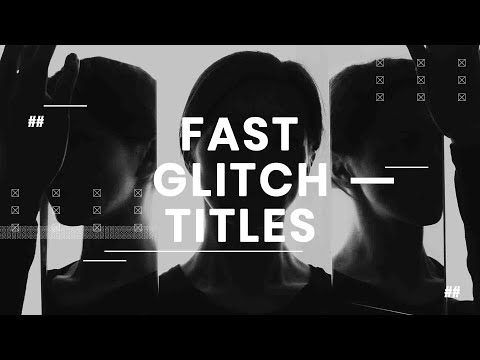 FREE Animated Glitch Titles in Filmora 11 | Filmora Text Effects 2022