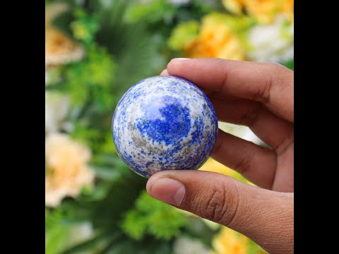 Non precious blue lapis lazuli sphere wholesale lot ball hea...