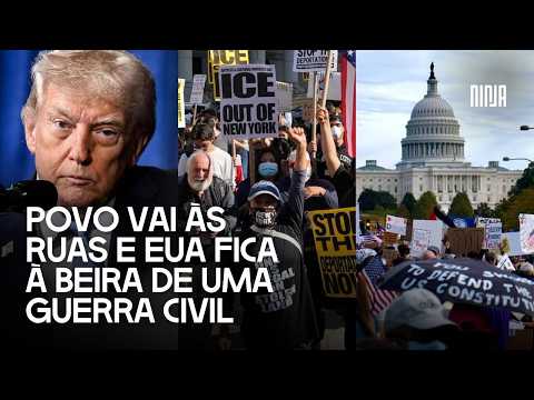 💣Revolt grips the US and the country plunges into chaos! Protests against Trump's fascist police ...
