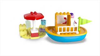 LEGO® DUPLO® 10432 Prasátko Peppa a výlet na loďce