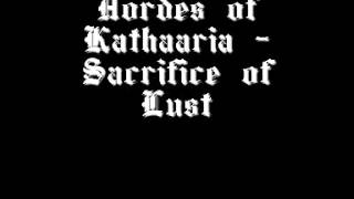 Hordes of Kathaaria - Sacrifice of Lust