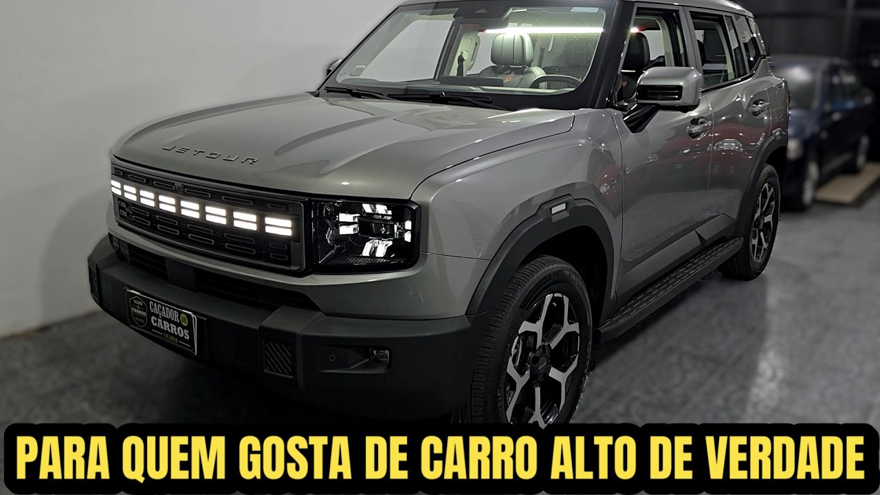 JETOUR T1 ADVANCE, como é a versão mais barata // Caçador de Carros