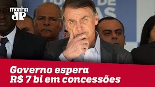 Bolsonaro diz que Brasil atrairá R$ 7 bi com concessões