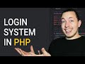 How To Create A Login System In PHP For Beginners | Procedural MySQLi | PHP Tutorial