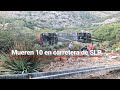 carreteras mortales mueren 10 de 44 pasajeros de un camión turístico en san luis potosí