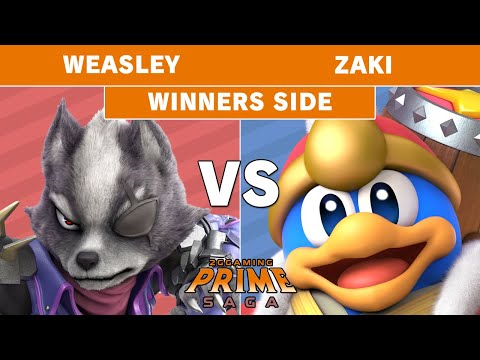 2GG: Prime Saga - TG | Weasley (Wolf) vs Geki | Zaki (King Dedede) Winners Side - Smash Ultimate