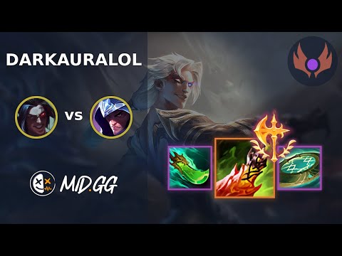 MID.GG: [ DarkAuraLOL ] Kayn JUNGLE vs Talon | EUW MASTER | LOL Season 2025