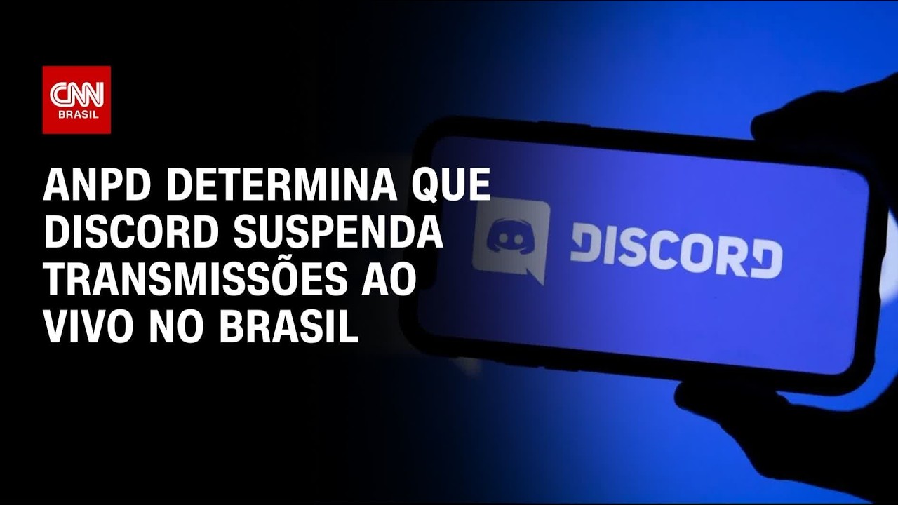 ANPD suspende transmissões ao vivo do Discord | LIVE CNN