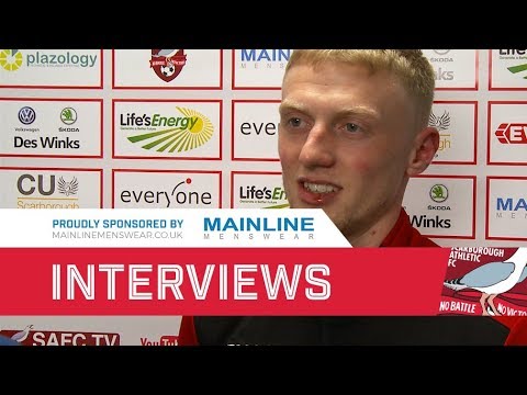Post Match Interviews: Scarborough Athletic v Witton Albion - 2/10/2018